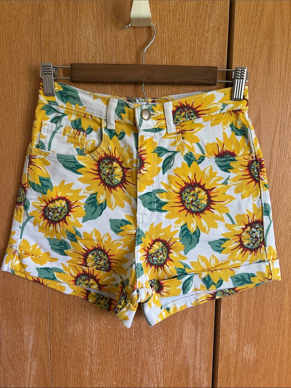 American Apparel Sunflower Women's High-Waist Shorts